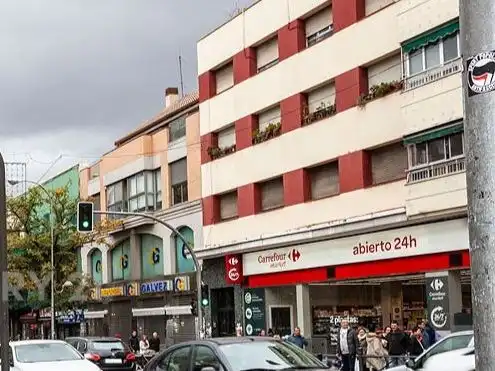Exterior view of Flat for rent in Madrid  with Heating and Furnished