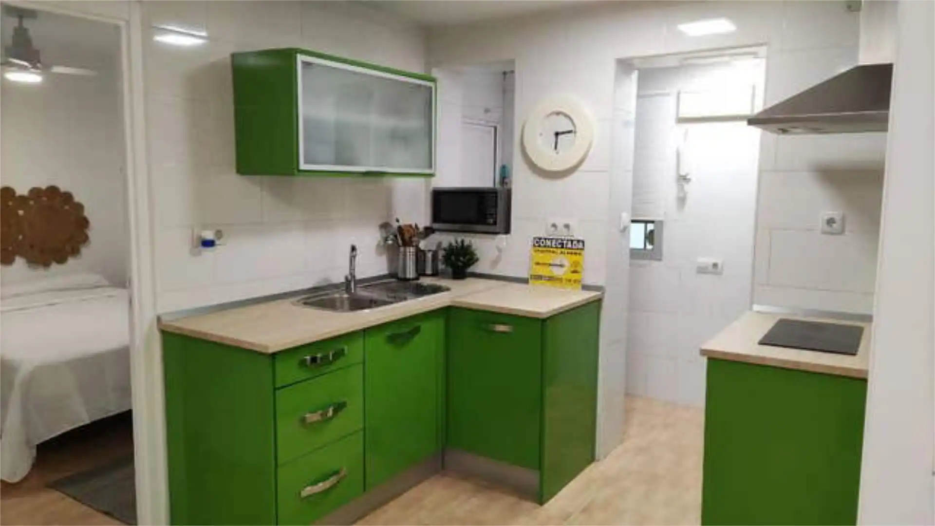 Cocina de Piso de alquiler en Sevilla con Amueblado y Se aceptan mascotas