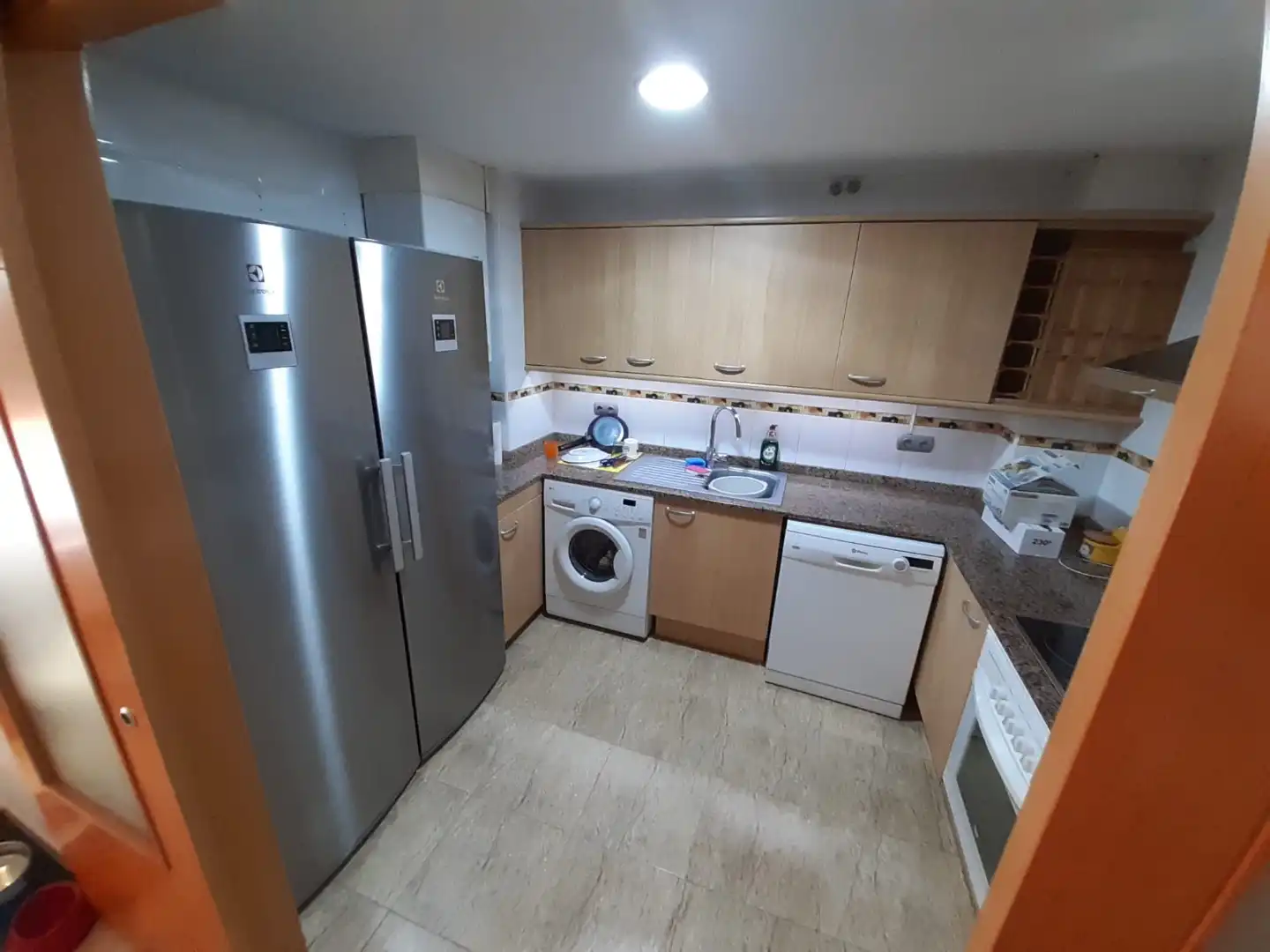 Wohnung zum Verkauf in Carrer Ferreret, 5, Les Franqueses del Vallès Küche von Wohnung zum Verkauf in Les Franqueses del Vallès mit Klimaanlage und Balkon