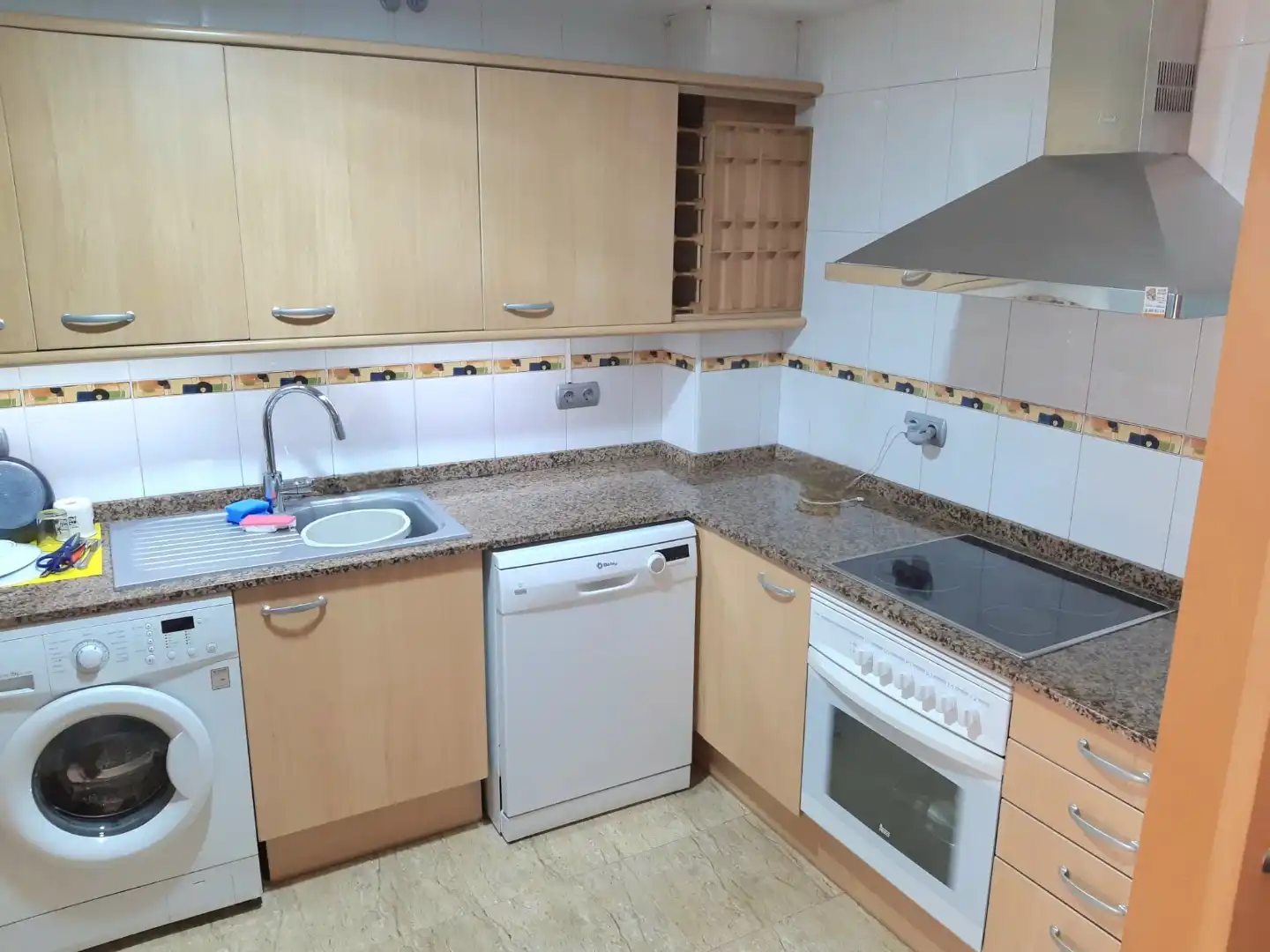Wohnung zum Verkauf in Carrer Ferreret, 5, Les Franqueses del Vallès Küche von Wohnung zum Verkauf in Les Franqueses del Vallès mit Klimaanlage und Balkon