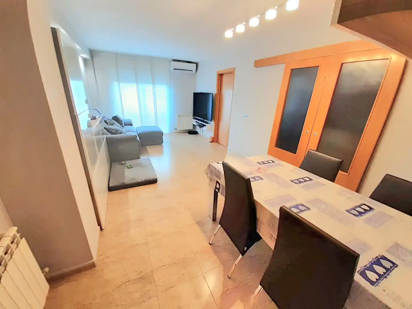 Wohnung zum Verkauf in Carrer Ferreret, 5, Les Franqueses del Vallès Wohnzimmer von Wohnung zum Verkauf in Les Franqueses del Vallès mit Klimaanlage und Balkon