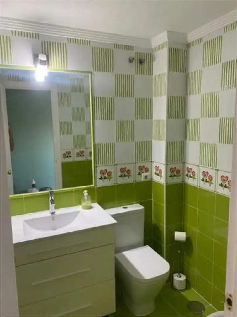 Flat for rent in San José de la Rinconada Bathroom of Flat for rent in La Rinconada with Terrace and Furnished