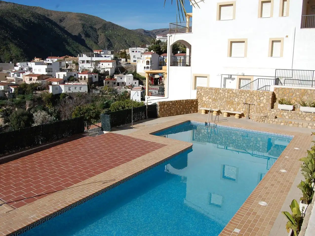 Flat for sale in Calle la Palma, 6, Albuñol Swimming pool of Flat for sale in Albuñol with Heating, Parquet flooring and Terrace