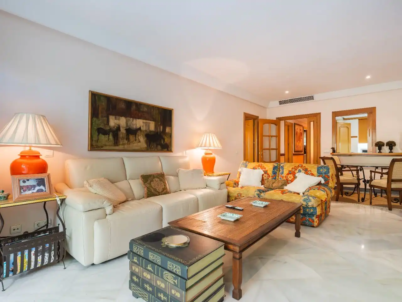 Apartments for sale in Street Calle Arturo Rubinstein, 8, Marbella Centro Living room of Apartments for sale in Marbella with Air Conditioner, Terrace and Swimming Pool