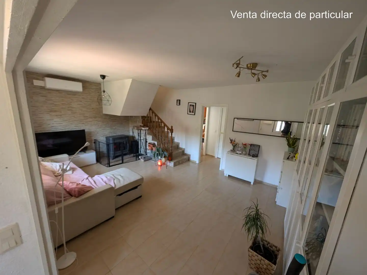 Sala de estar de Casa adosada en venta en Collbató con Aire acondicionado, Calefacción y Trastero