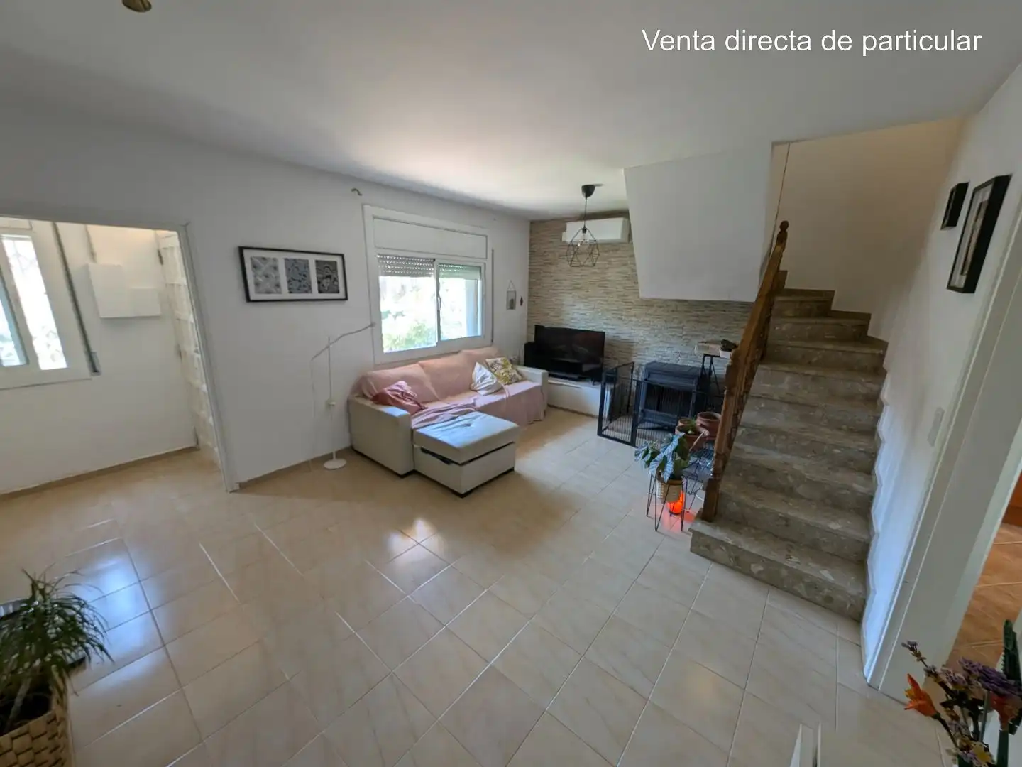 Sala de estar de Casa adosada en venta en Collbató con Aire acondicionado, Calefacción y Trastero