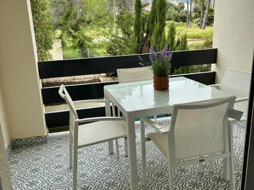Pis de lloguer a Calle José Manuel Caballero Bonald, 6, Nueva Alcántara Terrassa de Pis de lloguer en Marbella amb Aire condicionat, Calefacció i Piscina