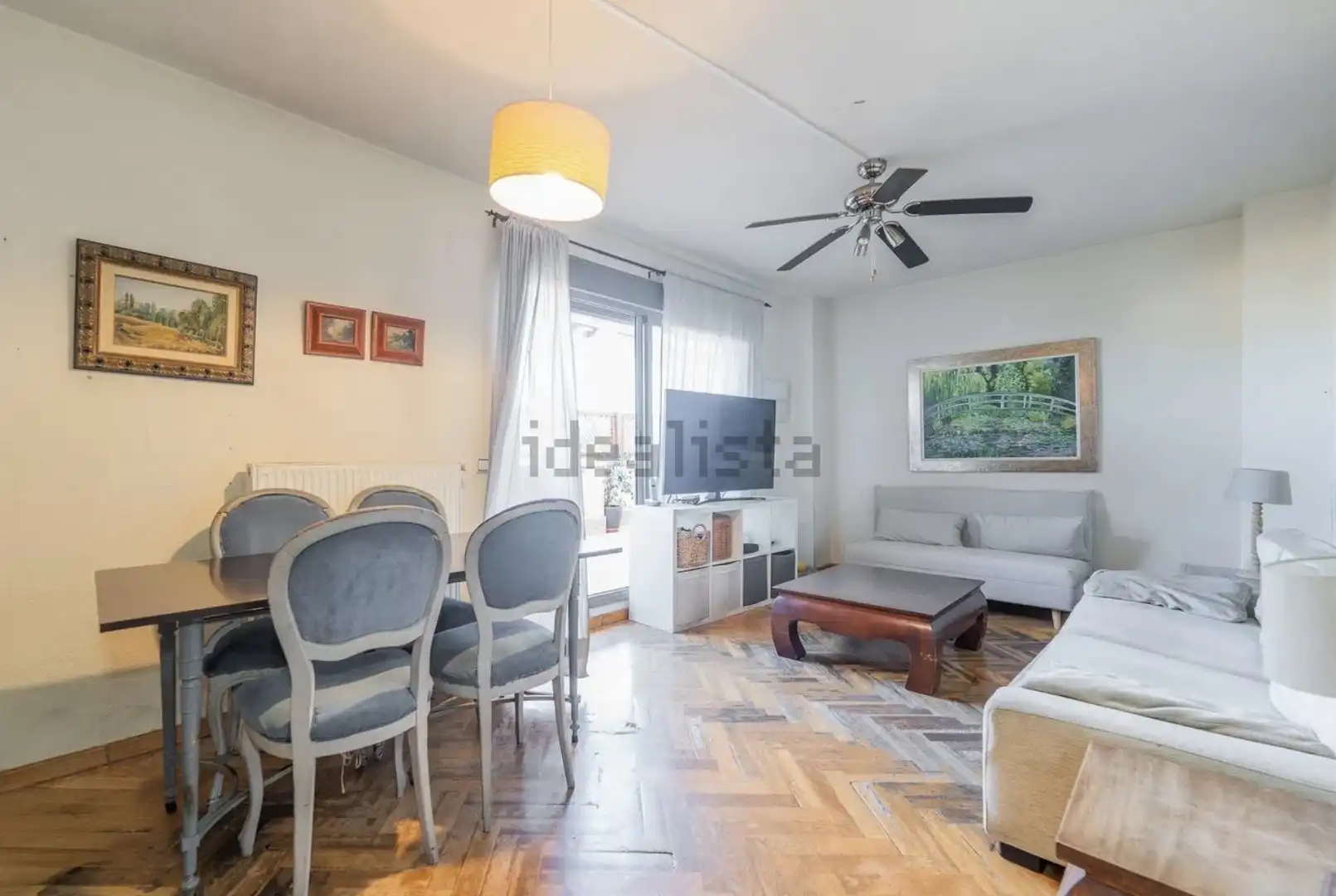 Wohnung zum Verkauf in Avenida del Santuario de Valverde, 88, Montecarmelo Wohnzimmer von Wohnung zum Verkauf in Madrid mit Klimaanlage, Heizung und Privatgarten