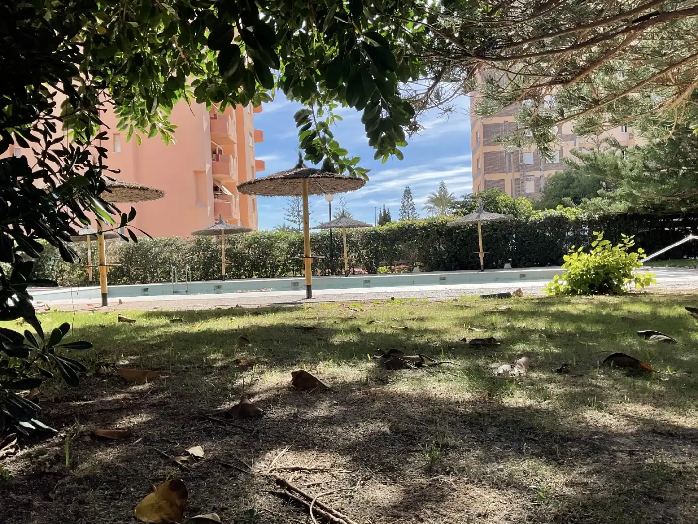 Flat for rent in Camino Dársena, 3, Zona Galúa - Calnegre Swimming pool of Flat for rent in La Manga del Mar Menor with Private garden, Terrace and Swimming Pool