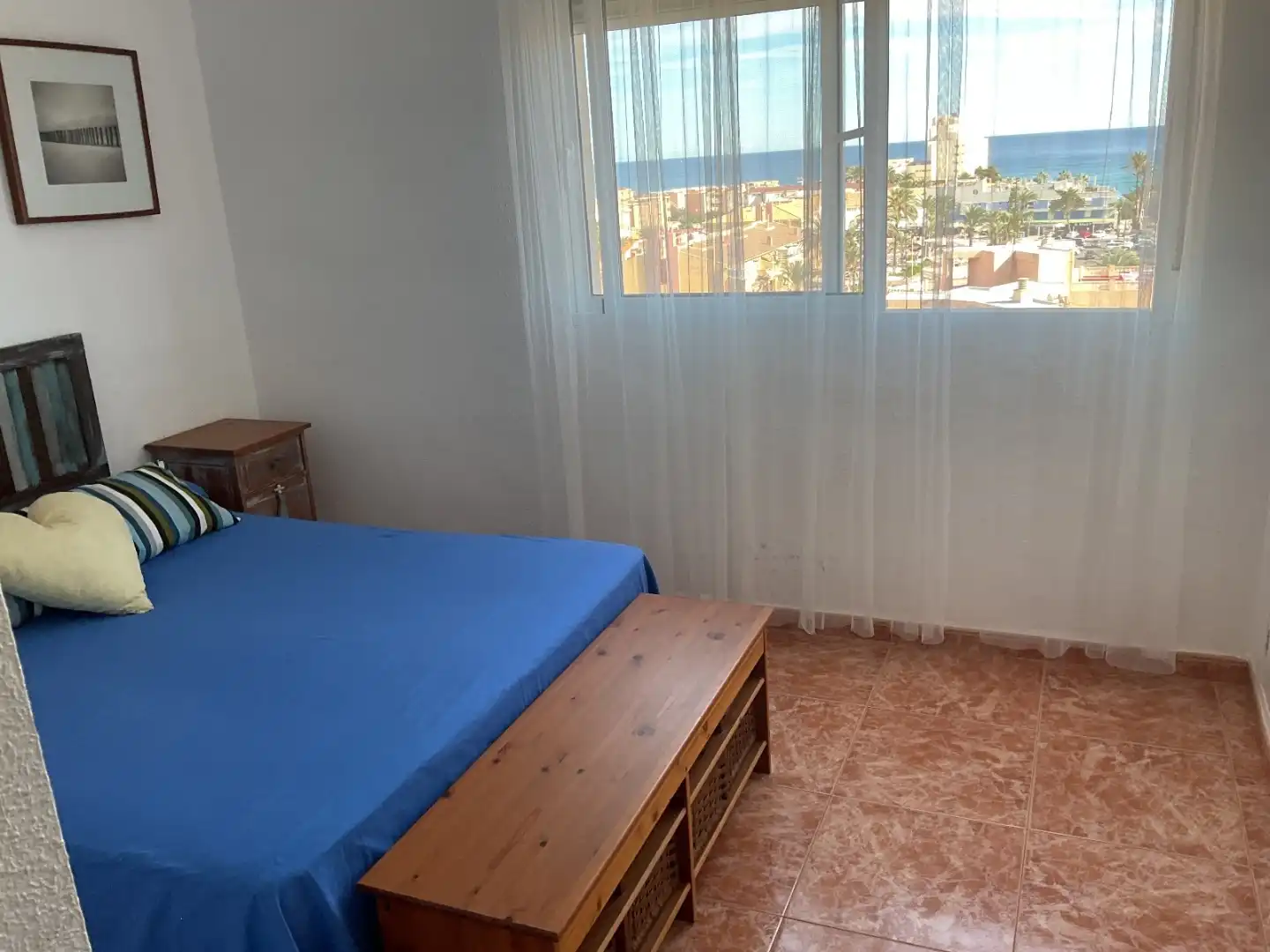 Flat for rent in Camino Dársena, 3, Zona Galúa - Calnegre Bedroom of Flat for rent in La Manga del Mar Menor with Private garden, Terrace and Swimming Pool