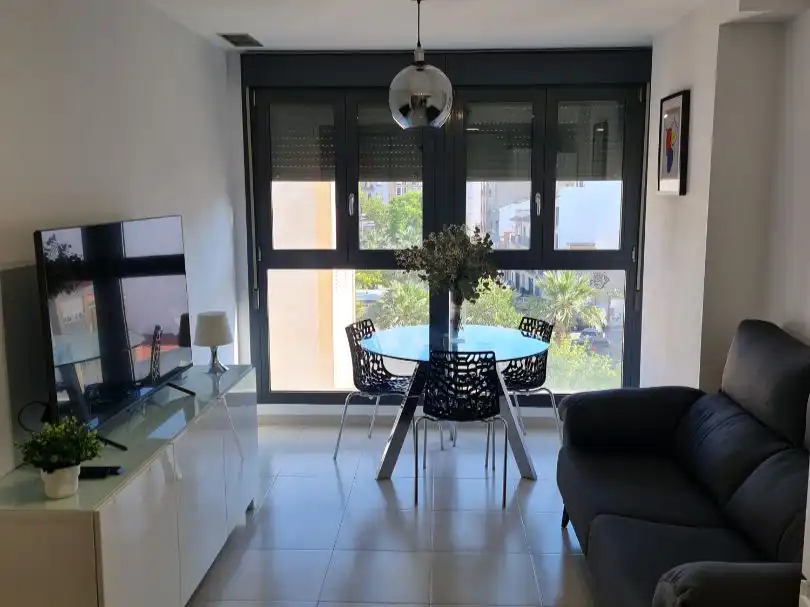 Flat for rent in Carrer de Cerdà de Tallada, 5, Plaza Illes Columbretes Living room of Flat for rent in Castellón de la Plana / Castelló de la Plana with Air Conditioner, Heating and Furnished