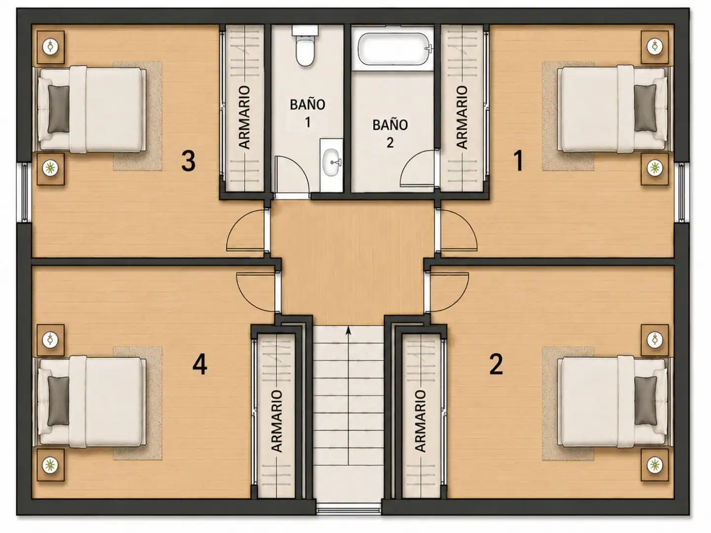 Detached homes for sale in Seseña Detached homes for sale in Seseña with Air Conditioner