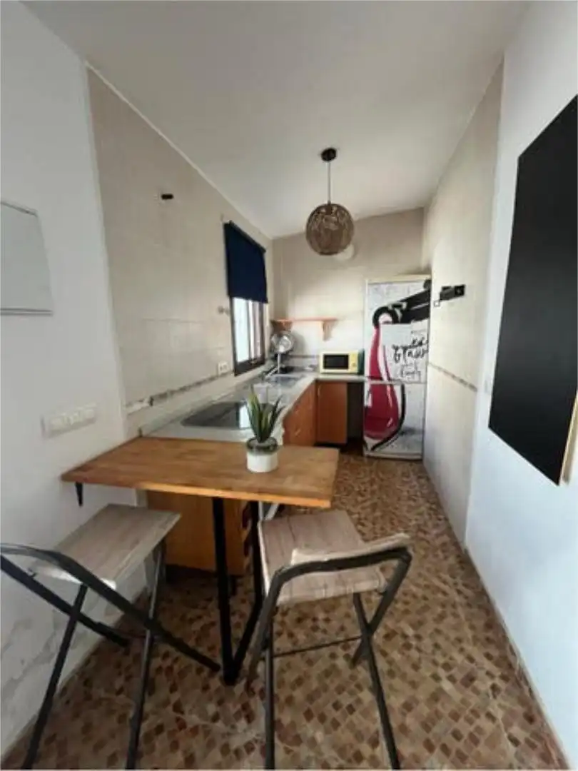 Cocina de Apartamento de alquiler en Chipiona con Terraza y Amueblado