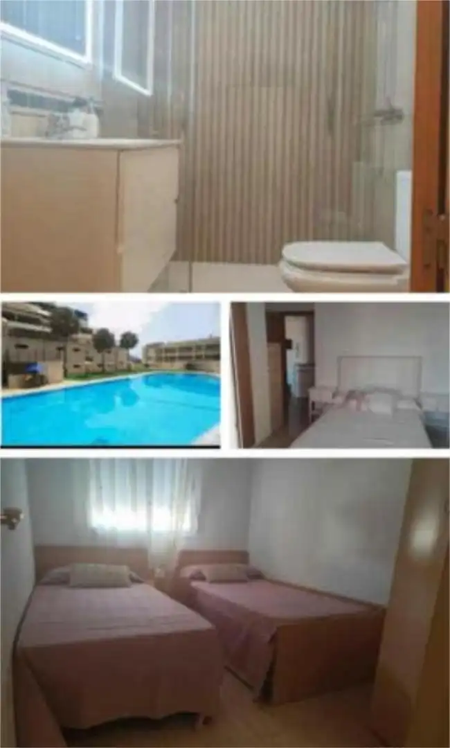 Ático de alquiler en Aguadulce Norte Habitación de Ático de alquiler en Roquetas de Mar con Terraza y Piscina