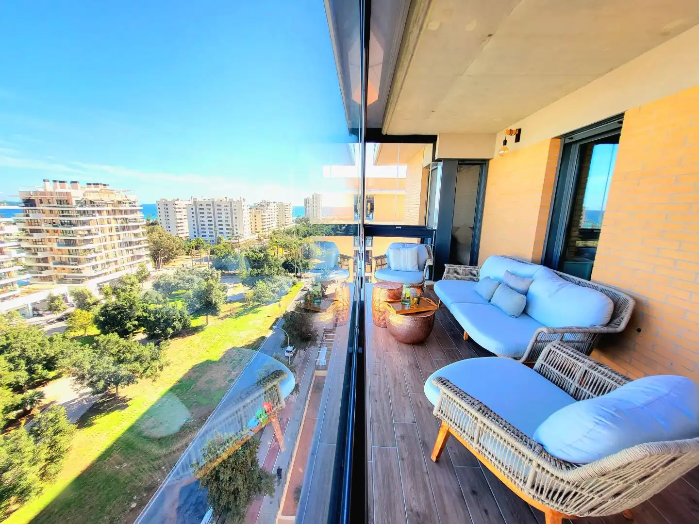Flat for rent in Maestro José Garberí Serrano, 18, Playa de San Juan - El Cabo de las Huertas Terrace of Flat for rent in Alicante / Alacant with Air Conditioner and Balcony