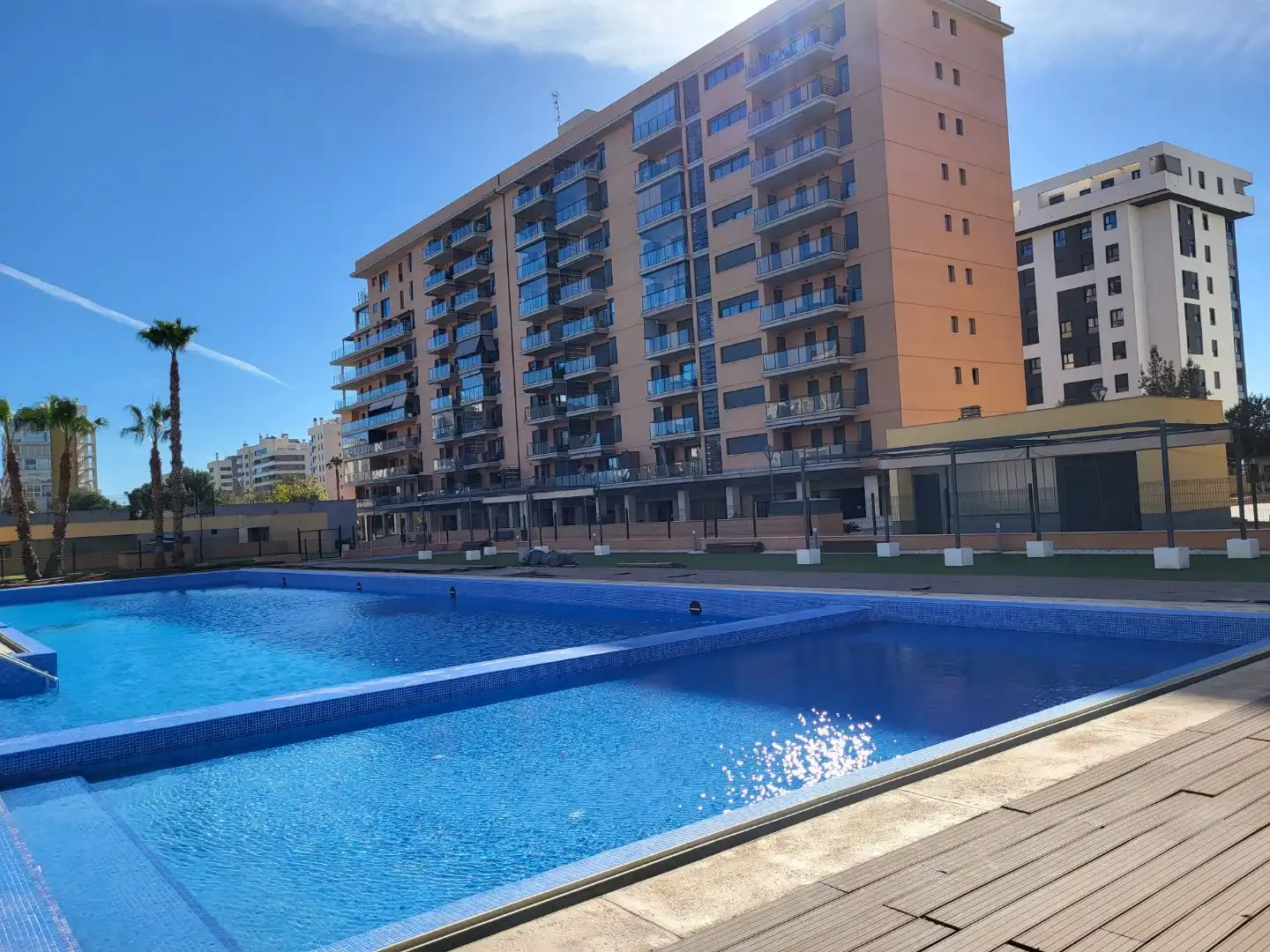 Flat for rent in Maestro José Garberí Serrano, 18, Playa de San Juan - El Cabo de las Huertas Swimming pool of Flat for rent in Alicante / Alacant with Air Conditioner and Balcony
