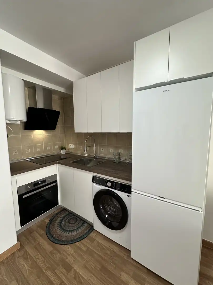 Wohnung zur Miete in Calle Corriente, 8, Álora Küche von Wohnung zur Miete in Álora mit Klimaanlage, Parkett und Abstellraum