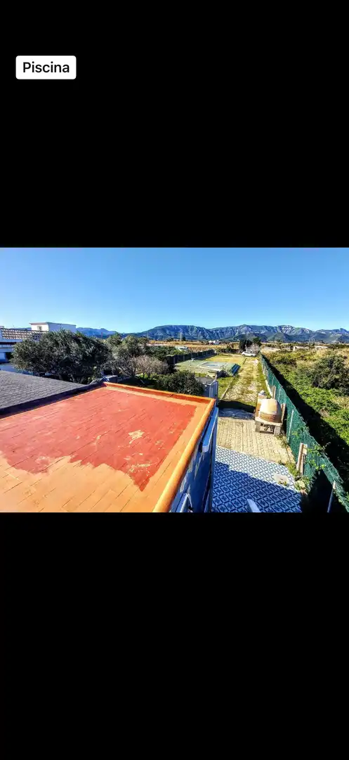 Exterior view of Country homes for rent in Cullera  with Parquet flooring, Terrace and Swimming Pool