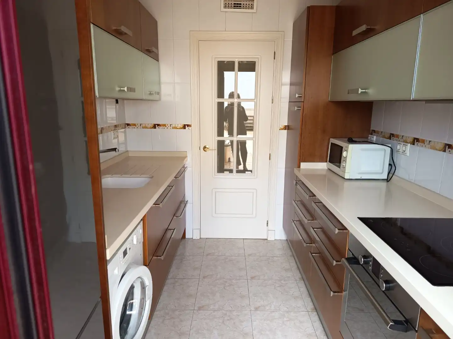 Kitchen of Attic for rent in Almería  with Air Conditioner, Terrace and Storage room