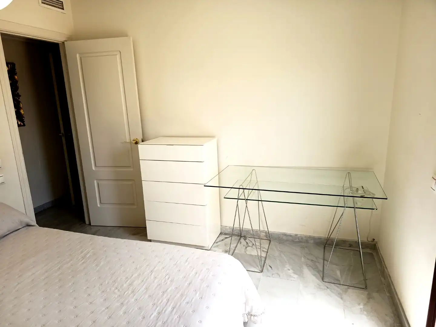 Bedroom of Attic for rent in Almería  with Air Conditioner, Terrace and Storage room