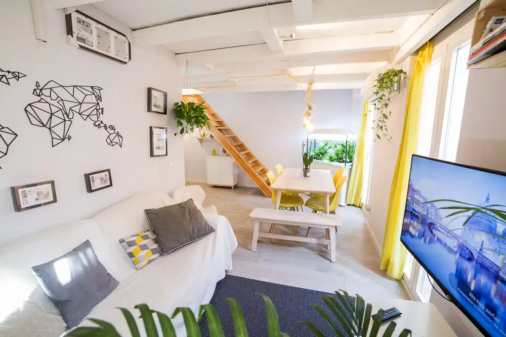 Flat for rent in Calle del General Ricardos, 39, Opañel Living room of Flat for rent in Madrid Capital with Air Conditioner and Balcony