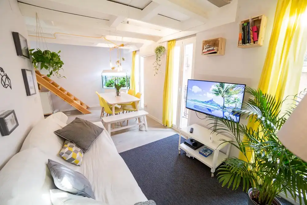 Flat for rent in Calle del General Ricardos, 39, Opañel Living room of Flat for rent in Madrid Capital with Air Conditioner and Balcony