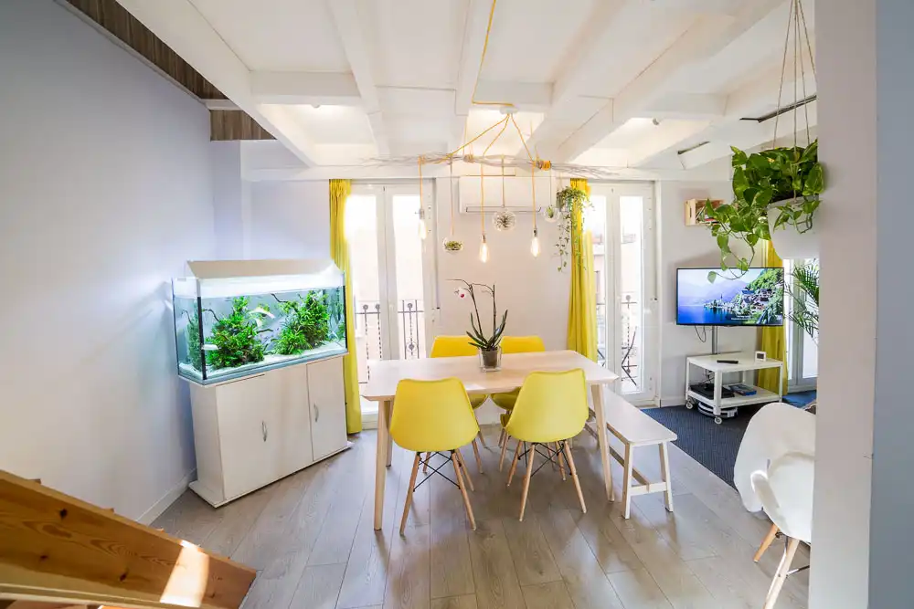 Flat for rent in Calle del General Ricardos, 39, Opañel Dining room of Flat for rent in Madrid Capital with Air Conditioner and Balcony