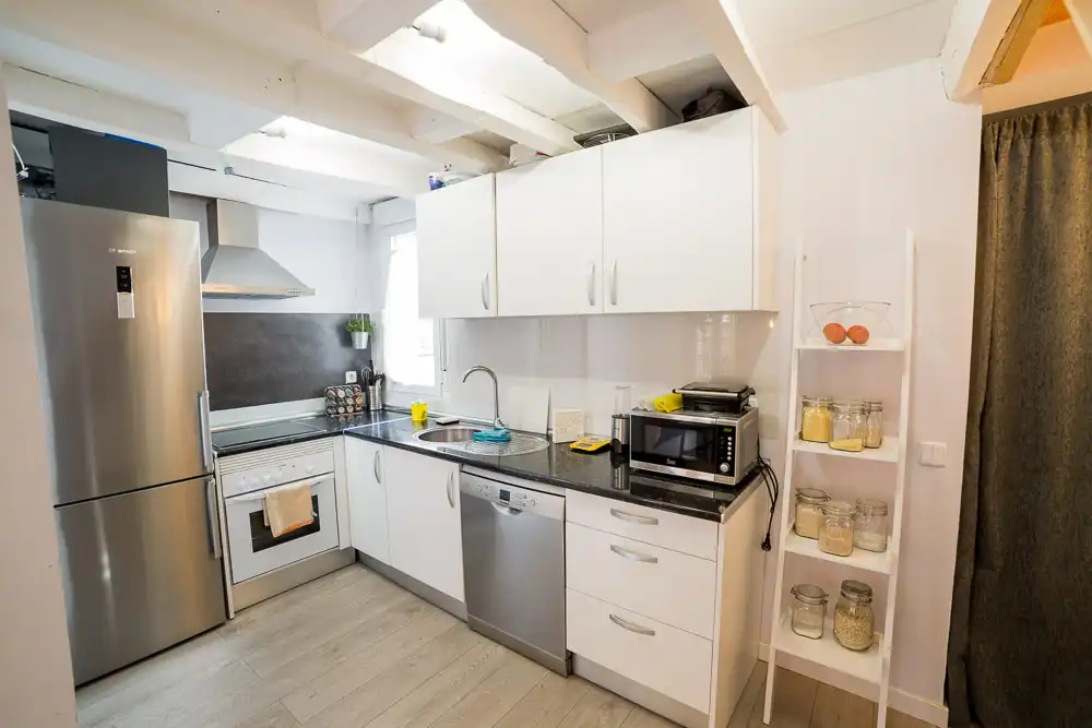 Flat for rent in Calle del General Ricardos, 39, Opañel Kitchen of Flat for rent in Madrid Capital with Air Conditioner and Balcony