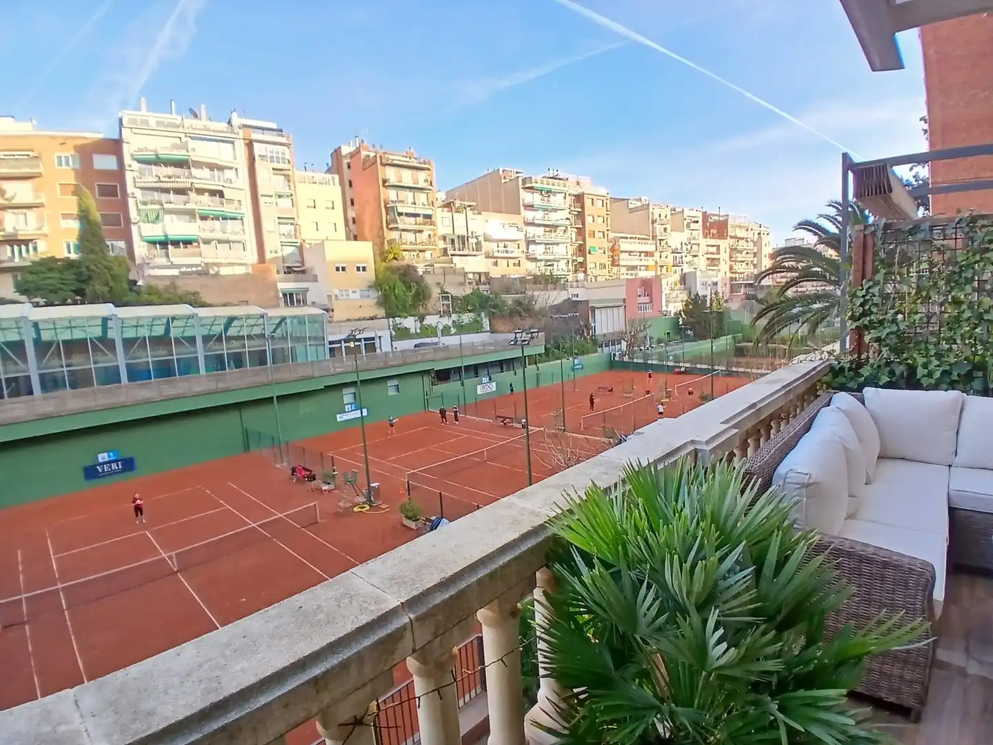 Ground floor for rent in Passatge de Forasté, 15, El Putget i el Farró Terrace of Ground floor for rent in Barcelona with Air Conditioner, Heating and Parquet flooring