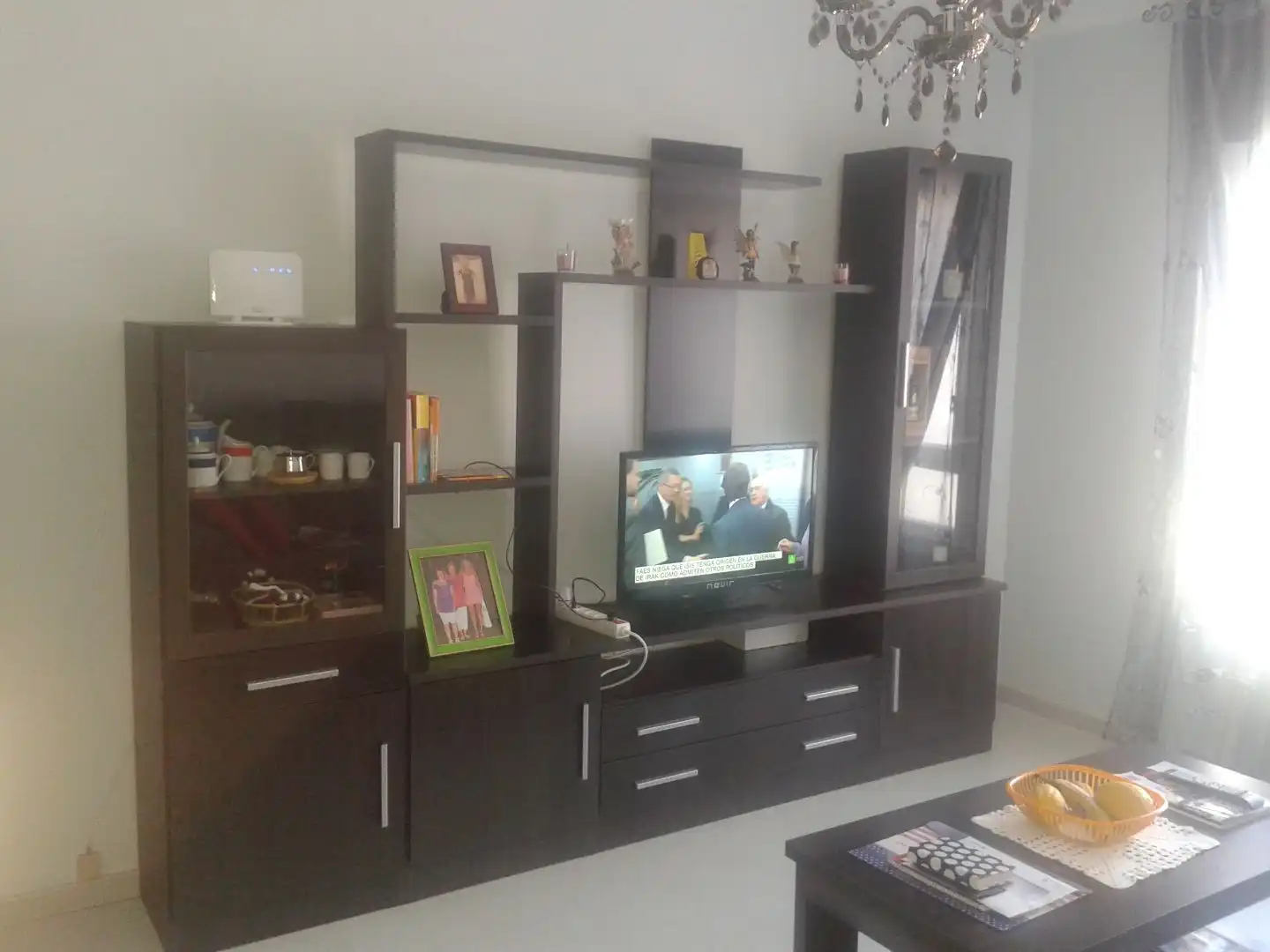 Sala de estar de Piso de alquiler en Ourense Capital  con Calefacción, Terraza y Trastero