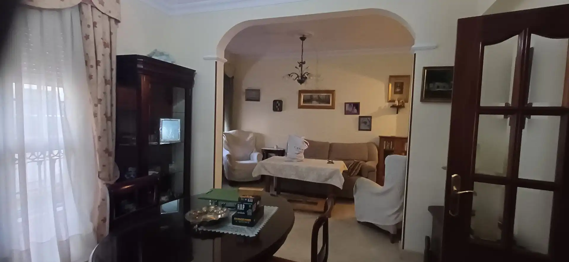 Living room of Flat for sale in  Sevilla Capital  with Air Conditioner and Balcony