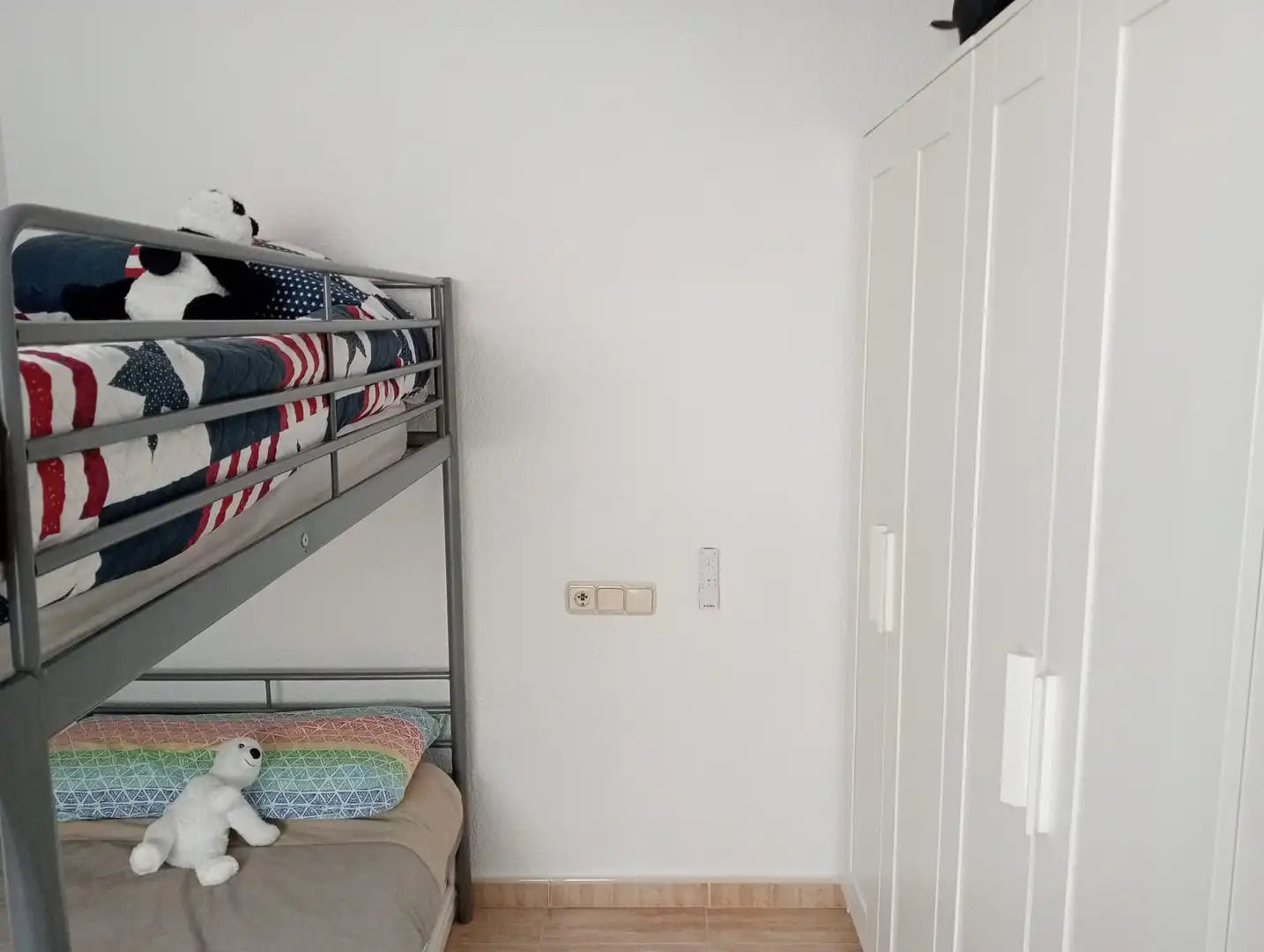 Bedroom of Apartments for rent in Pilar de la Horadada  with Air Conditioner, Heating and Terrace