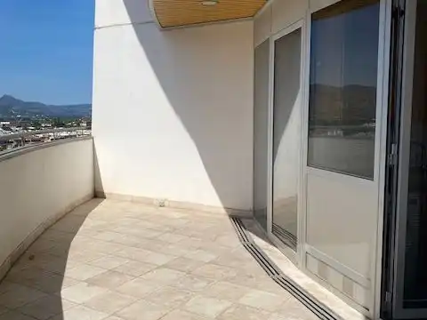 Terrace of Flat for rent in Castellón de la Plana / Castelló de la Plana  with Air Conditioner, Heating and Parquet flooring