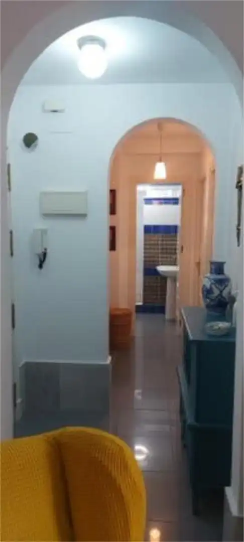 Apartamento de alquiler en Bahia Luz - La Forestal Baño de Apartamento de alquiler en Rota con Calefacción, Jardín privado y Terraza