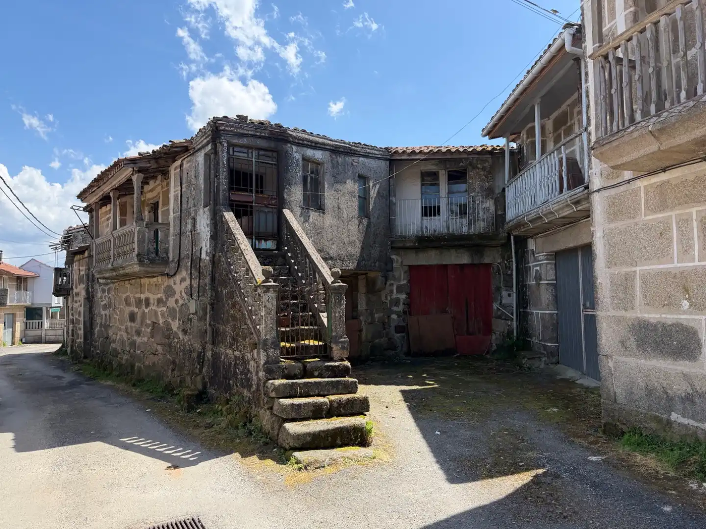 Exterior view of Flat for sale in Xunqueira de Ambía  with Balcony