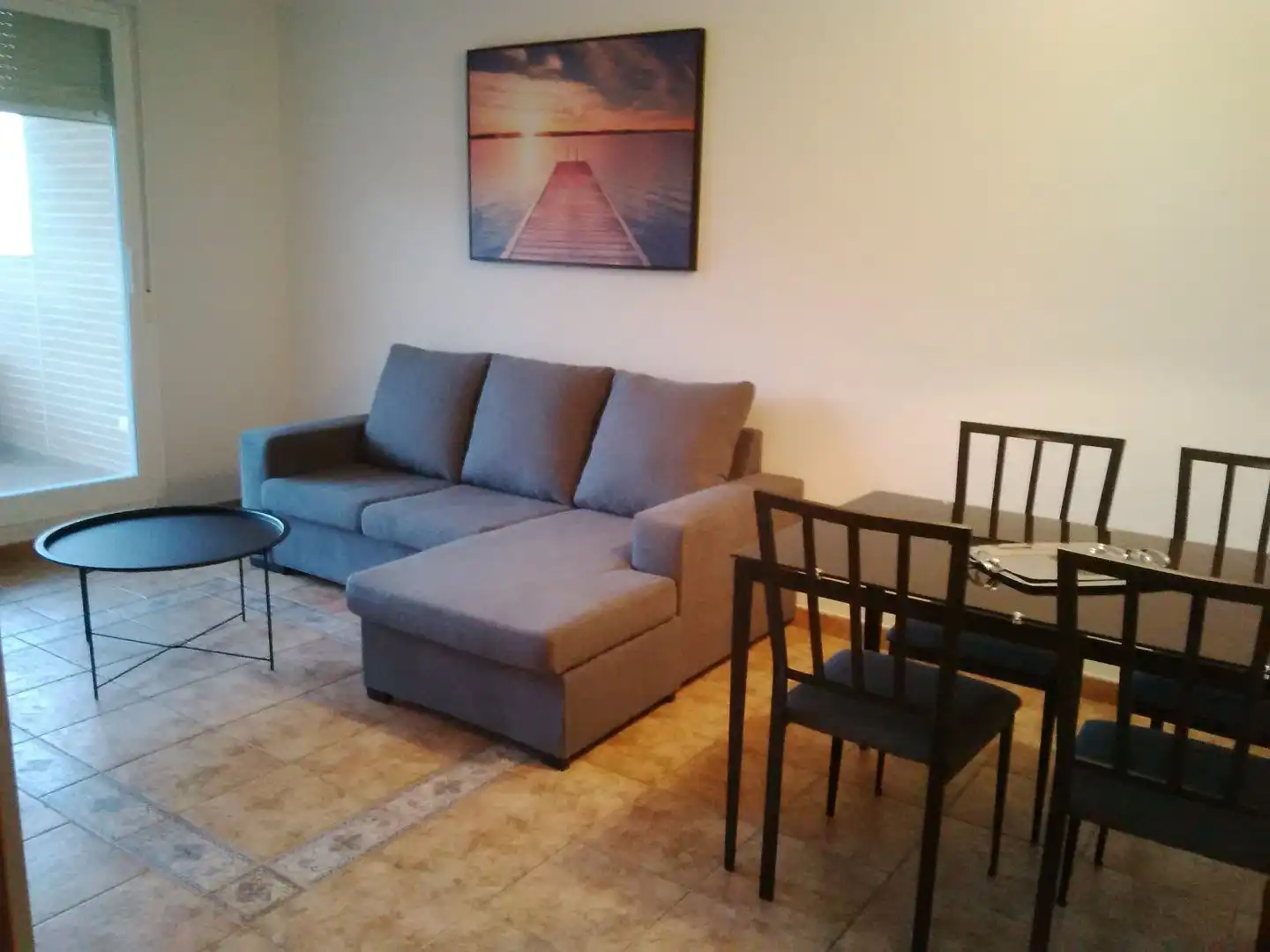 Pis de lloguer a Carrer Xaloc, 8, Mirador de la Cala - Benimar Sala d'estar de Pis de lloguer en Villajoyosa / La Vila Joiosa amb Aire condicionat, Calefacció i Terrassa