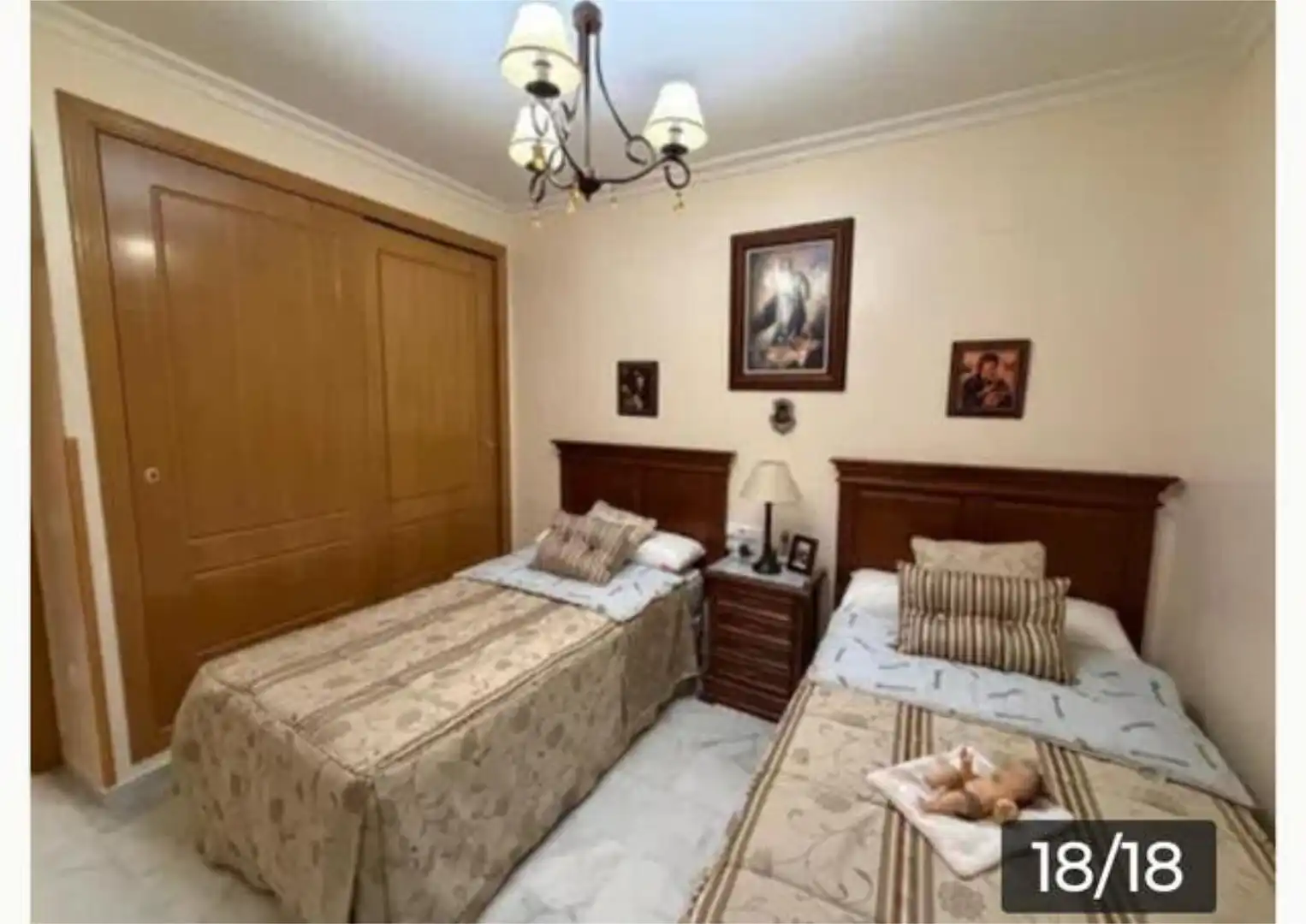 Dormitori de Apartament de lloguer en Sanlúcar la Mayor