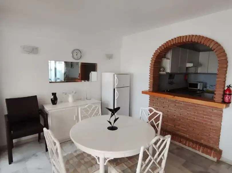 Wohnung zur Miete in Calle Suecia, 1, Mijas Golf Esszimmer von Wohnung zur Miete in Mijas mit Klimaanlage, Terrasse und Abstellraum