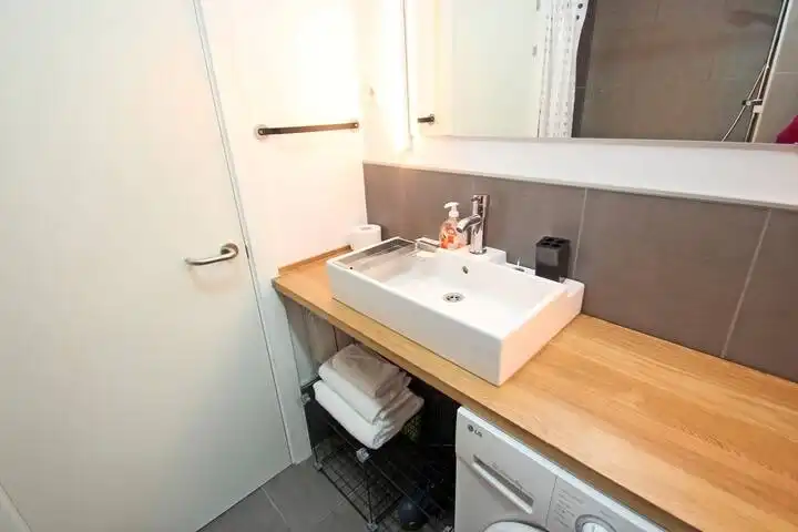 Wohnung zur Miete in Calle Velázquez, 146, El Viso Badezimmer von Wohnung zur Miete in Madrid Capital mit Klimaanlage