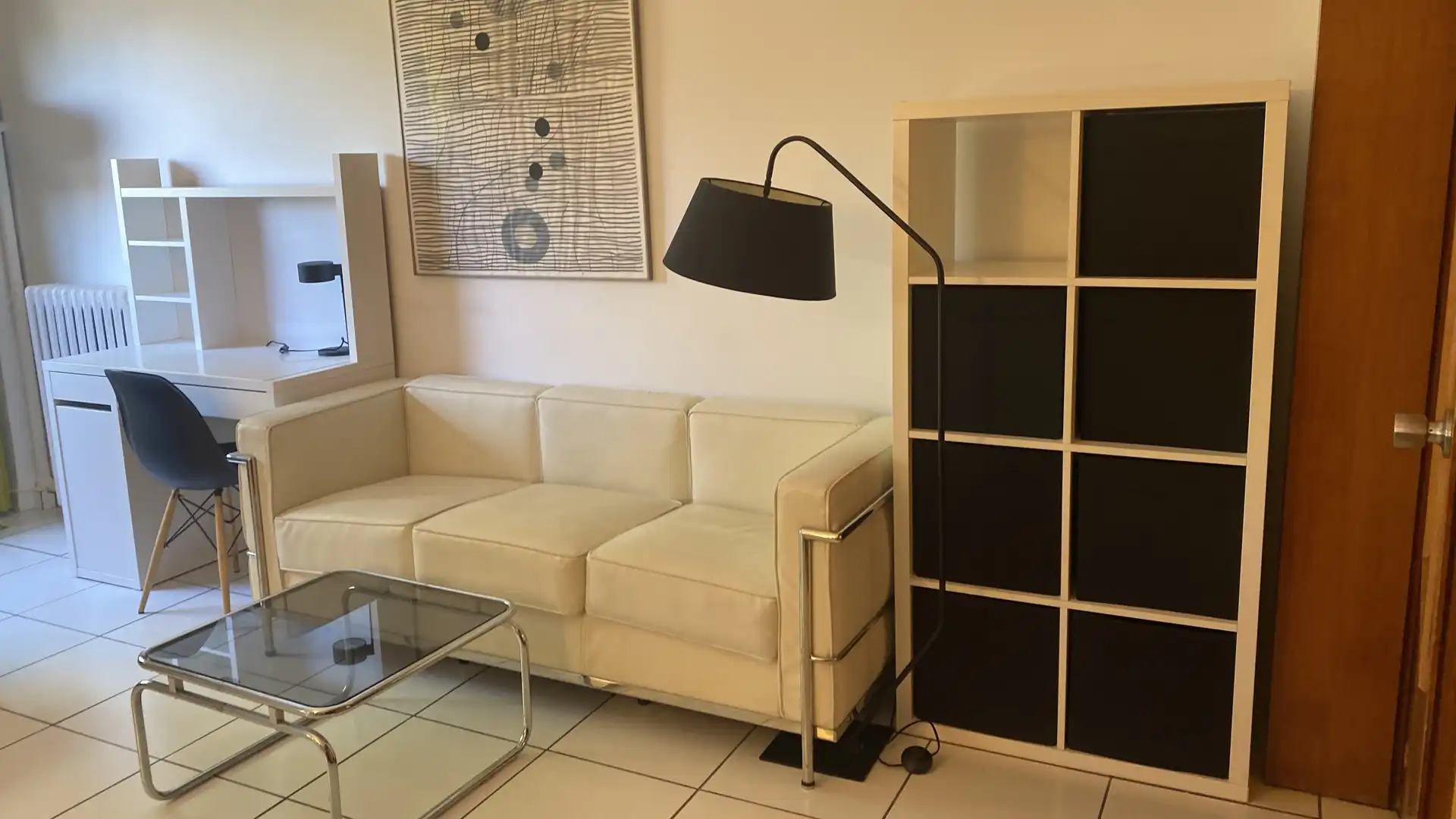 Wohnung zur Miete in Calle Velázquez, 146, El Viso Wohnzimmer von Wohnung zur Miete in Madrid Capital mit Klimaanlage