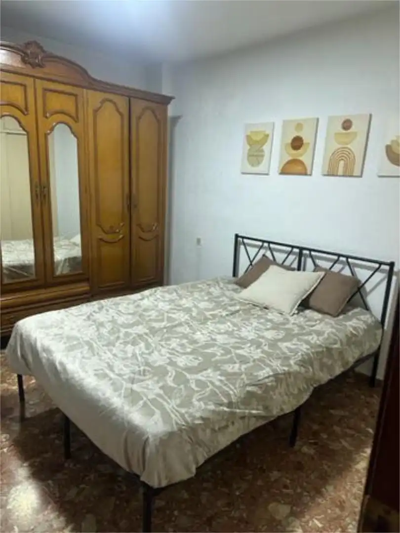 Bedroom of Flat for rent in Córdoba  with Furnished and Pets allowed