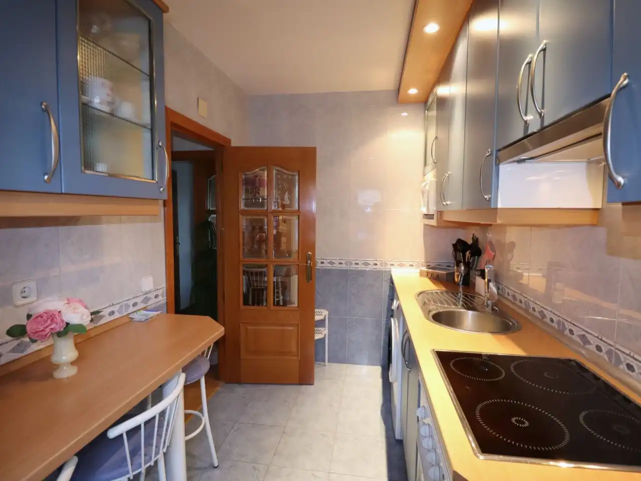 Kitchen of Flat for sale in Pinto  with Air Conditioner and Terrace