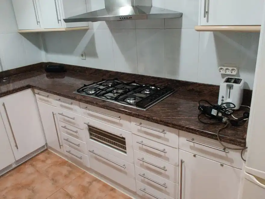 Piso en venta en Carrer de Narcís Monturiol, 72, Sagnier - Plaça de Catalunya Cocina de Piso en venta en El Prat de Llobregat con Aire acondicionado y Balcón