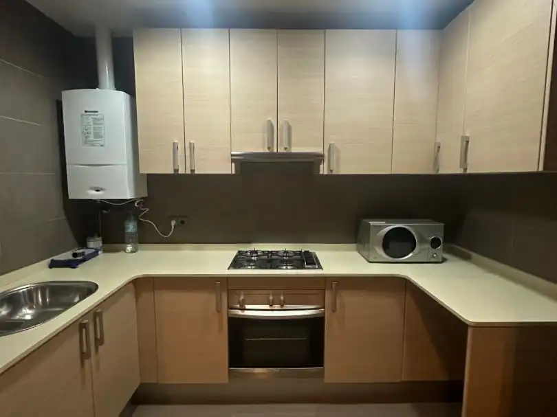 Flat for rent in Carrer Gran de Sant Andreu, 301, Sant Andreu de Palomar Kitchen of Flat for rent in Barcelona with Heating, Parquet flooring and Terrace