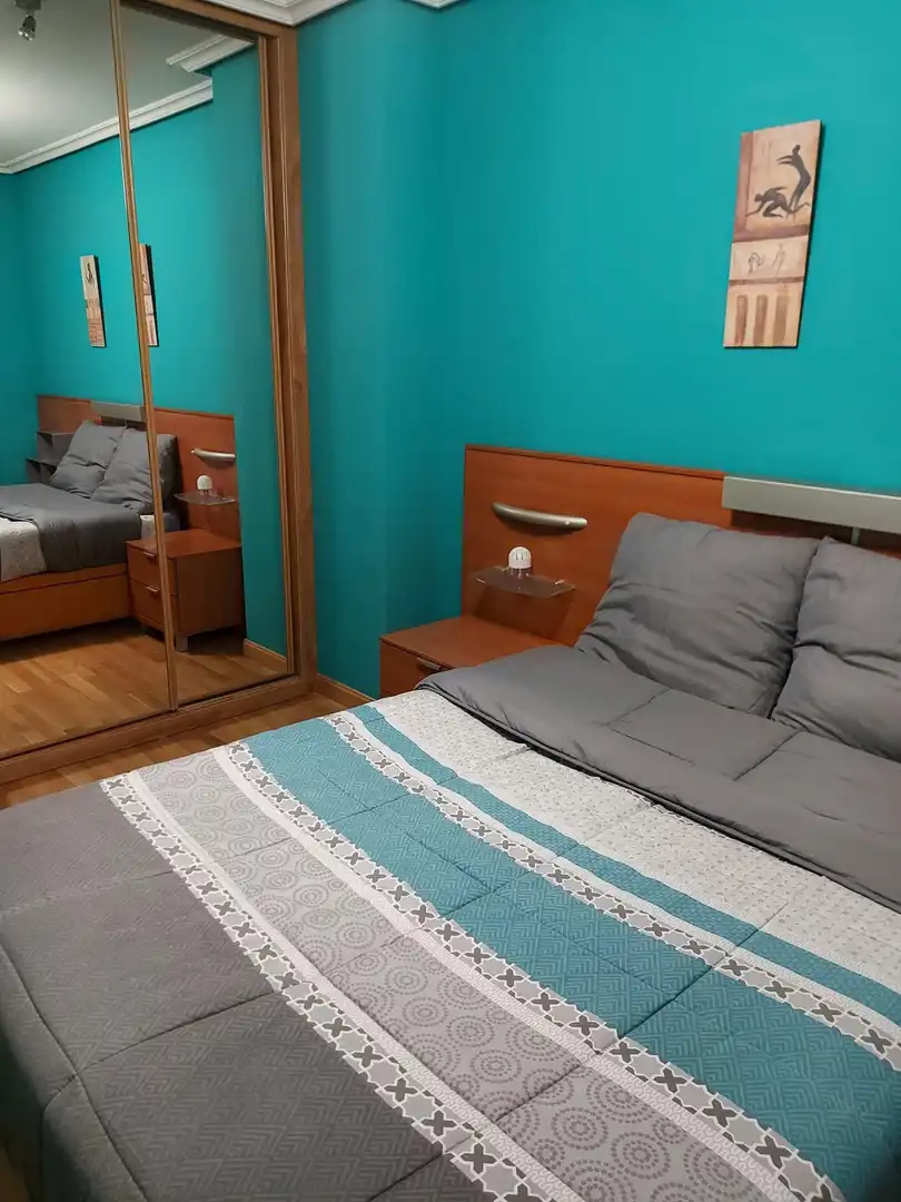 Bedroom of Flat for sale in Salamanca Capital  with Swimming Pool and Balcony