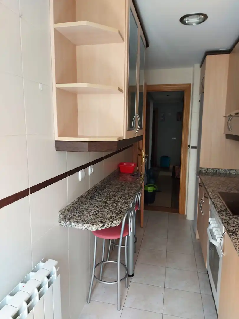 Kitchen of Flat for sale in Salamanca Capital  with Swimming Pool and Balcony