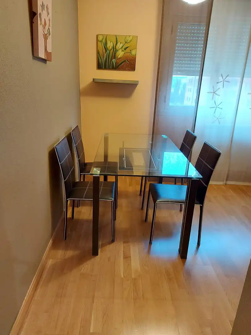 Dining room of Flat for sale in Salamanca Capital  with Swimming Pool and Balcony