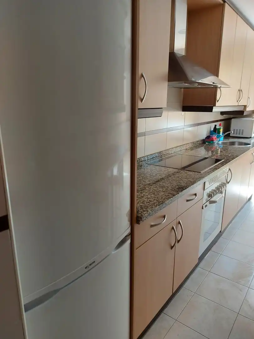 Kitchen of Flat for sale in Salamanca Capital  with Swimming Pool and Balcony
