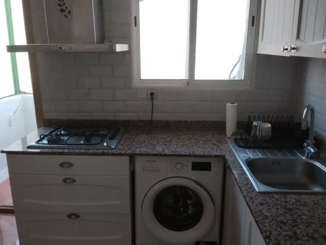 Habitación en Calle Uruguay, 18, Sax Cocina de Piso para compartir en Sax con Parquet y Amueblado
