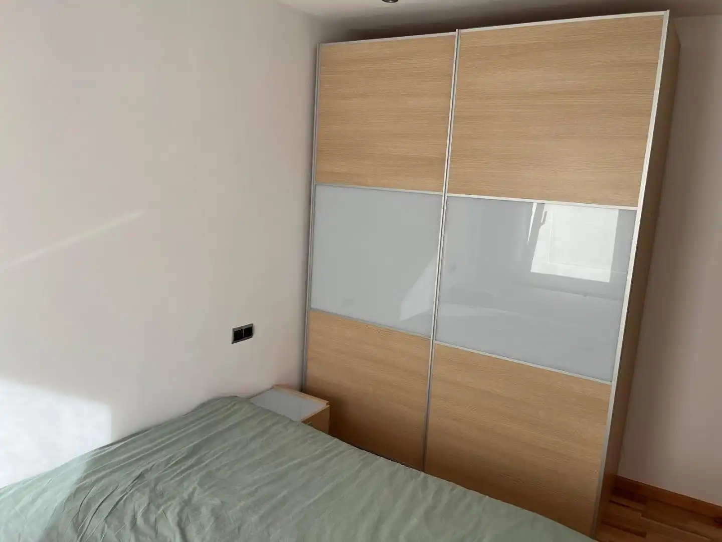 Bedroom of Flat for rent in Tarragona  with Air Conditioner, Parquet flooring and Furnished